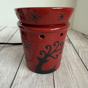 SCENTSY Prancer Full Size Red Warmer